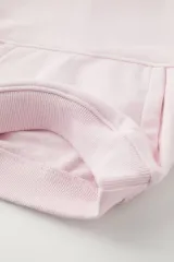 Pembe Kapüşonlu  Fitilli TaytlıTakım